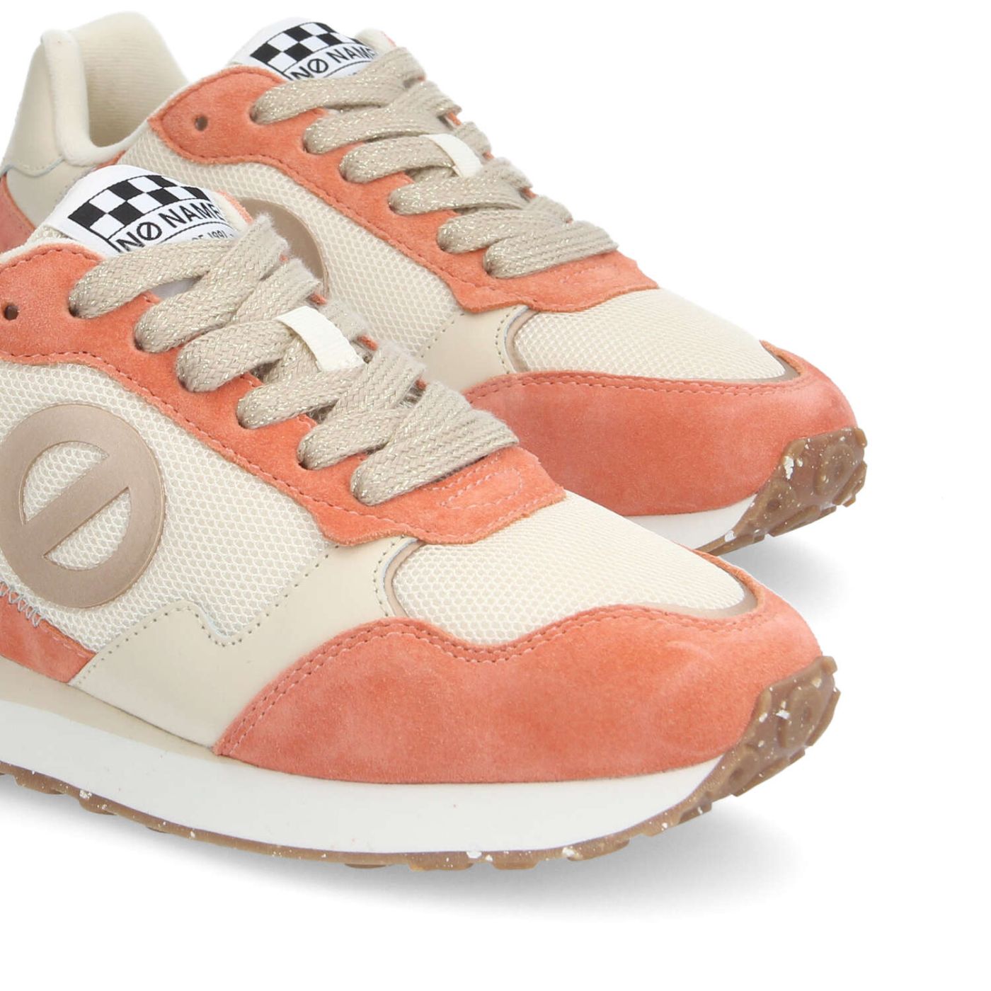 TOVA RUNNER W - SUEDE/MESH/NAPP - MELON/BLANC CASSE/BEIGE